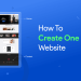 How To create One Page Website